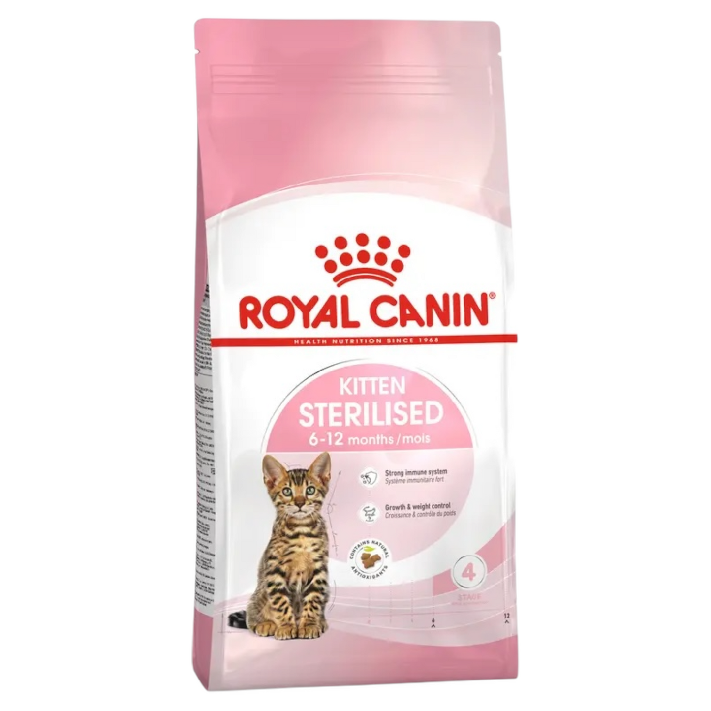 ROYAL CANIN Gatto Kitten Sterilised 6-12 mesi 2Kg