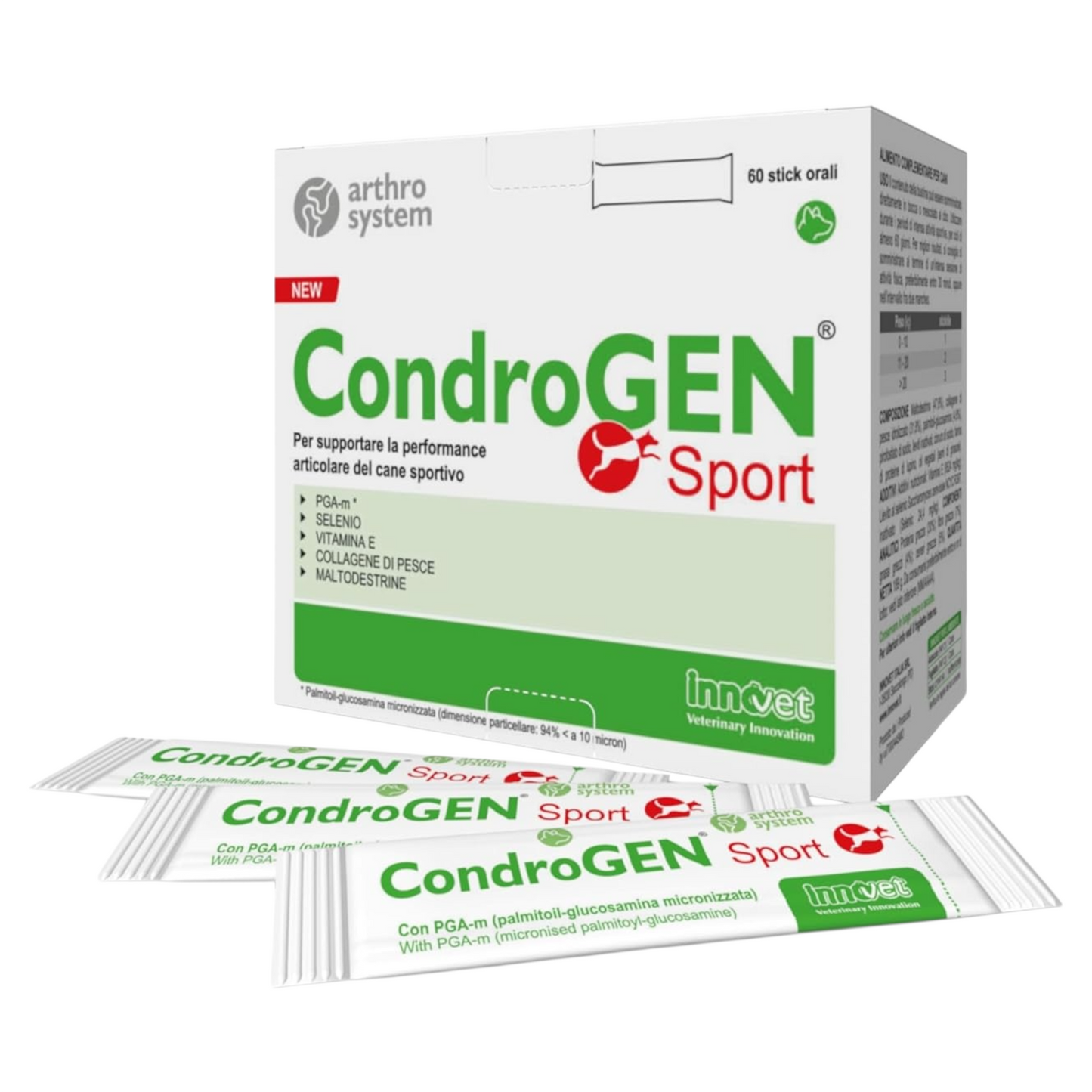 INNOVET Condrogen Sport Cane 60 Stick
