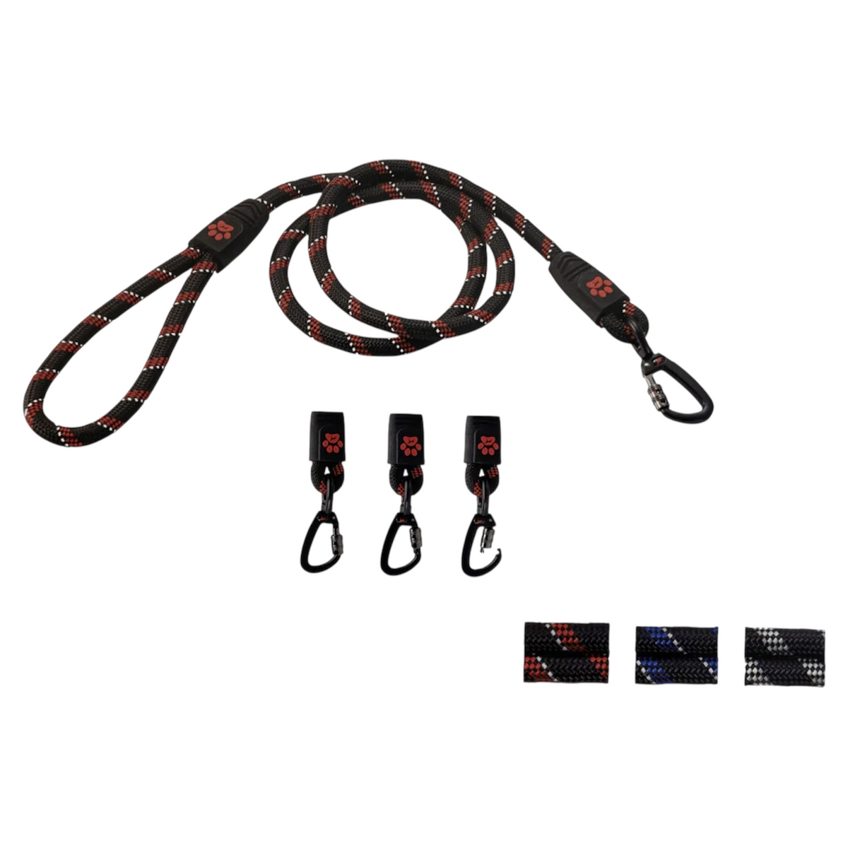 GIMDOG Guinzaglio in Corda Click&Lock 8mm/13mm
