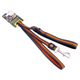 GIMDOG Guinzaglio Mesh Arancione 2,5cm 120cm