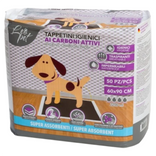 LEOPET Tappetini Igienici Carboni Attivi 60x90 50pz