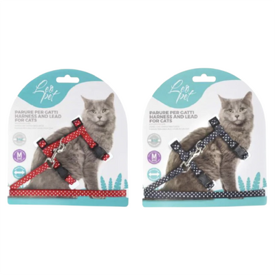 LEOPET Pettorina Pois per Gatto