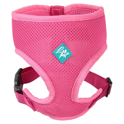 LEOPET Pettorina Traspirante Rosa