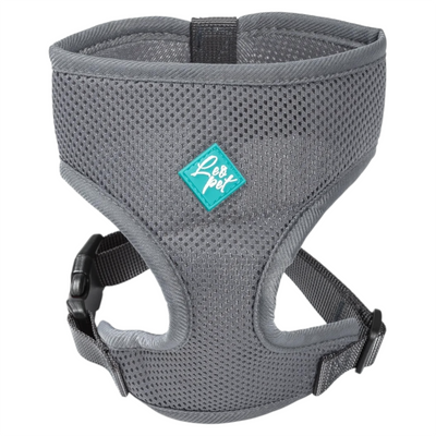 LEOPET Pettorina Traspirante Grigio