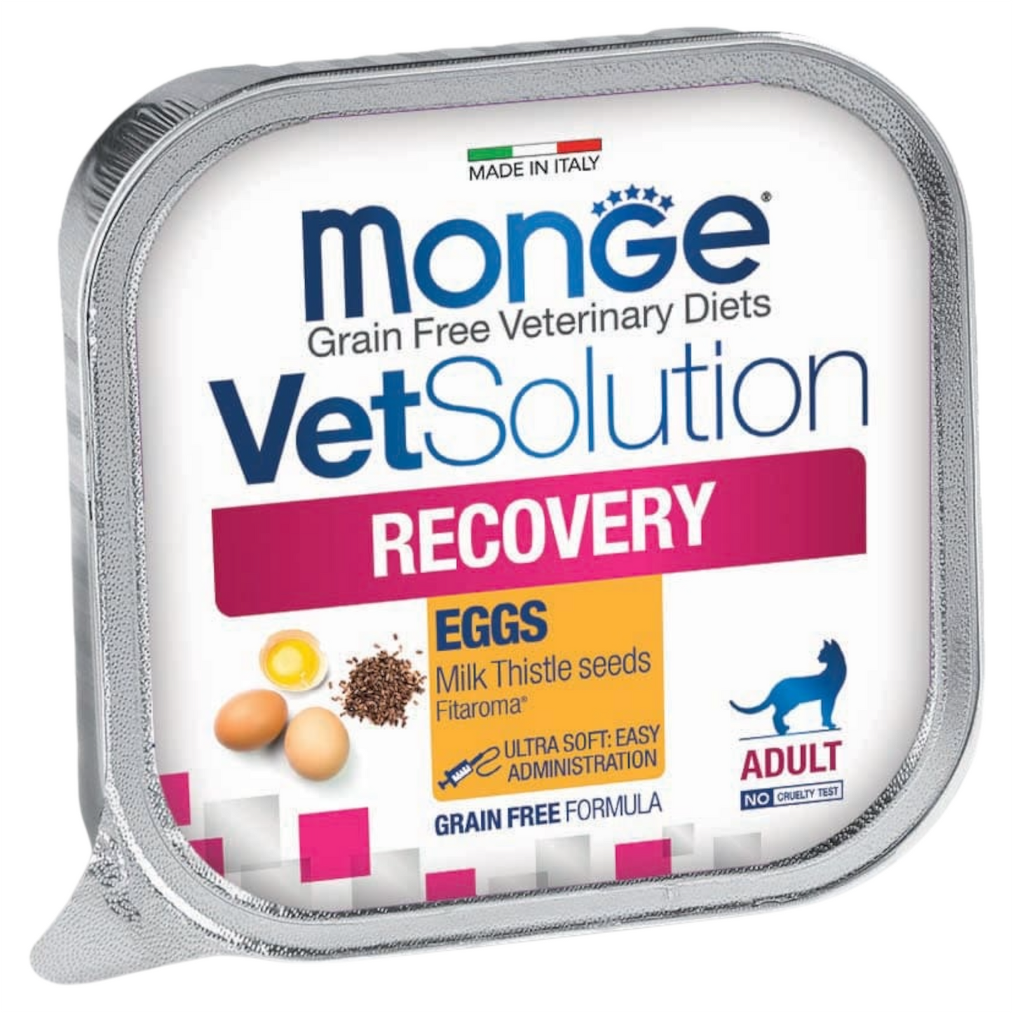 MONGE Vet Solution Gatto Recovery Uova 100gr