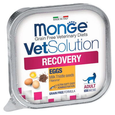 MONGE Vet Solution Gatto Recovery Uova 100gr
