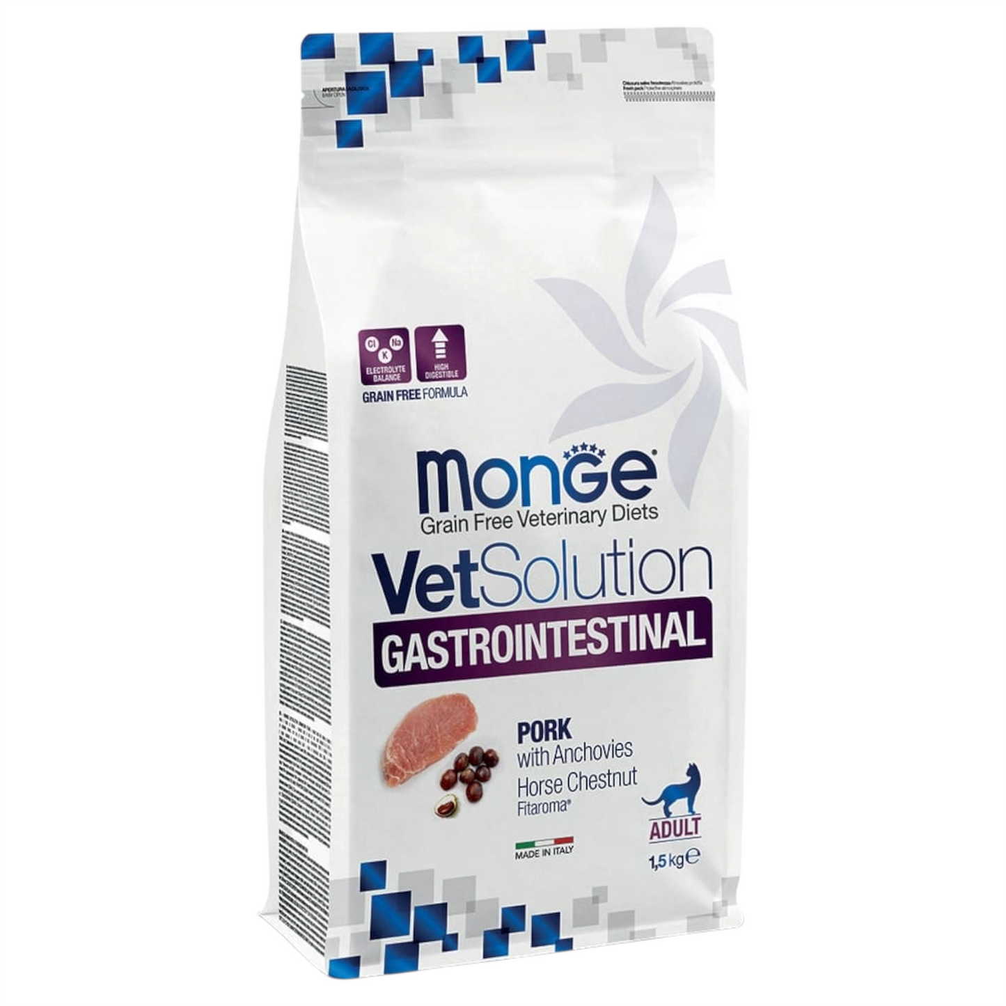 MONGE Vet Solution Gatto Gastrointestinal 1,5Kg