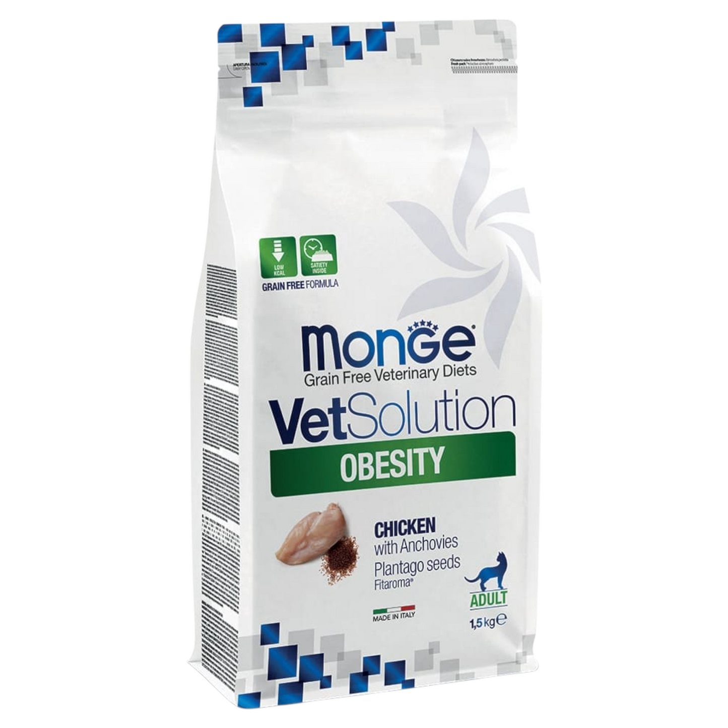 MONGE Vet Solution Gatto Obesity 1,5Kg