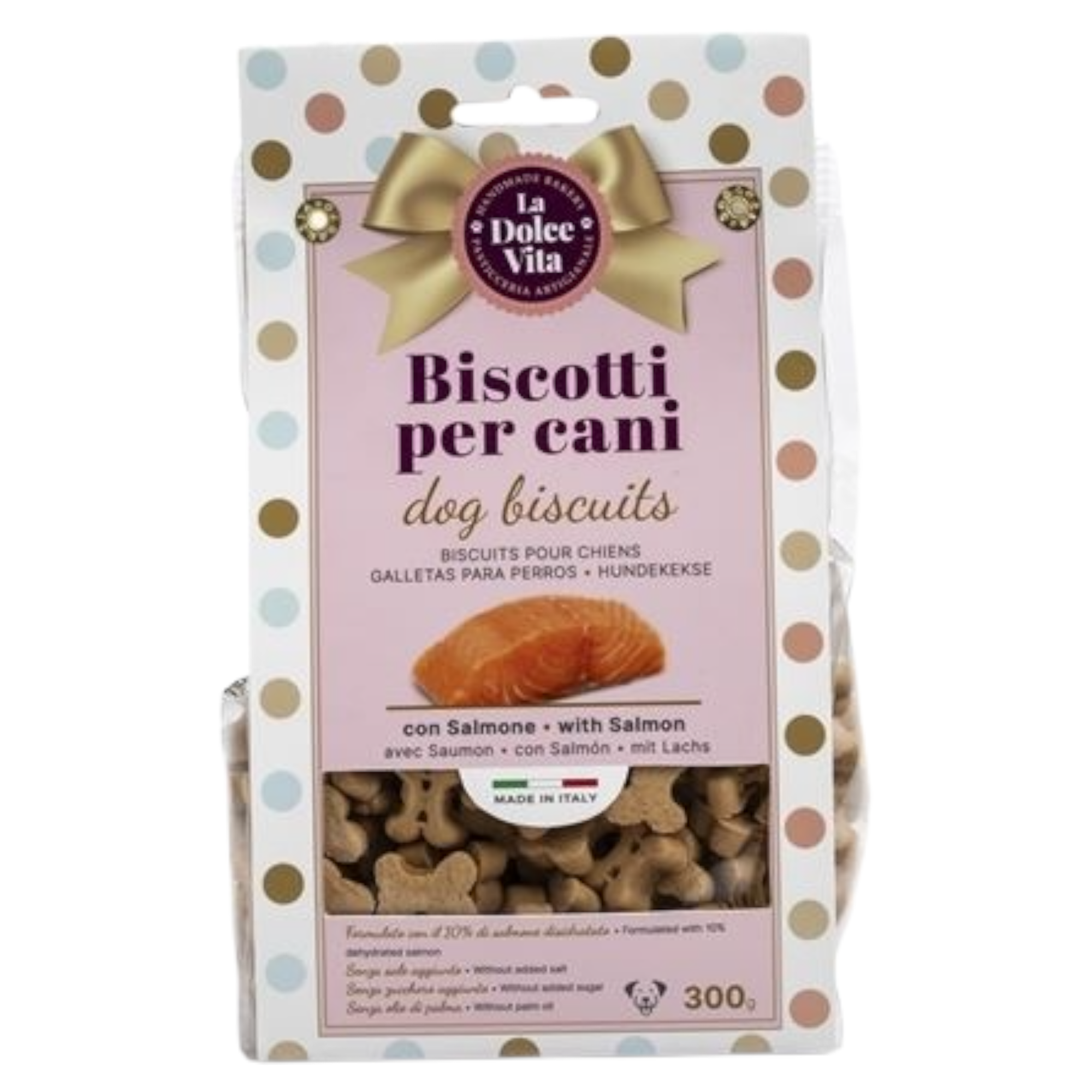LEOPET Biscotti al Salmone 300gr