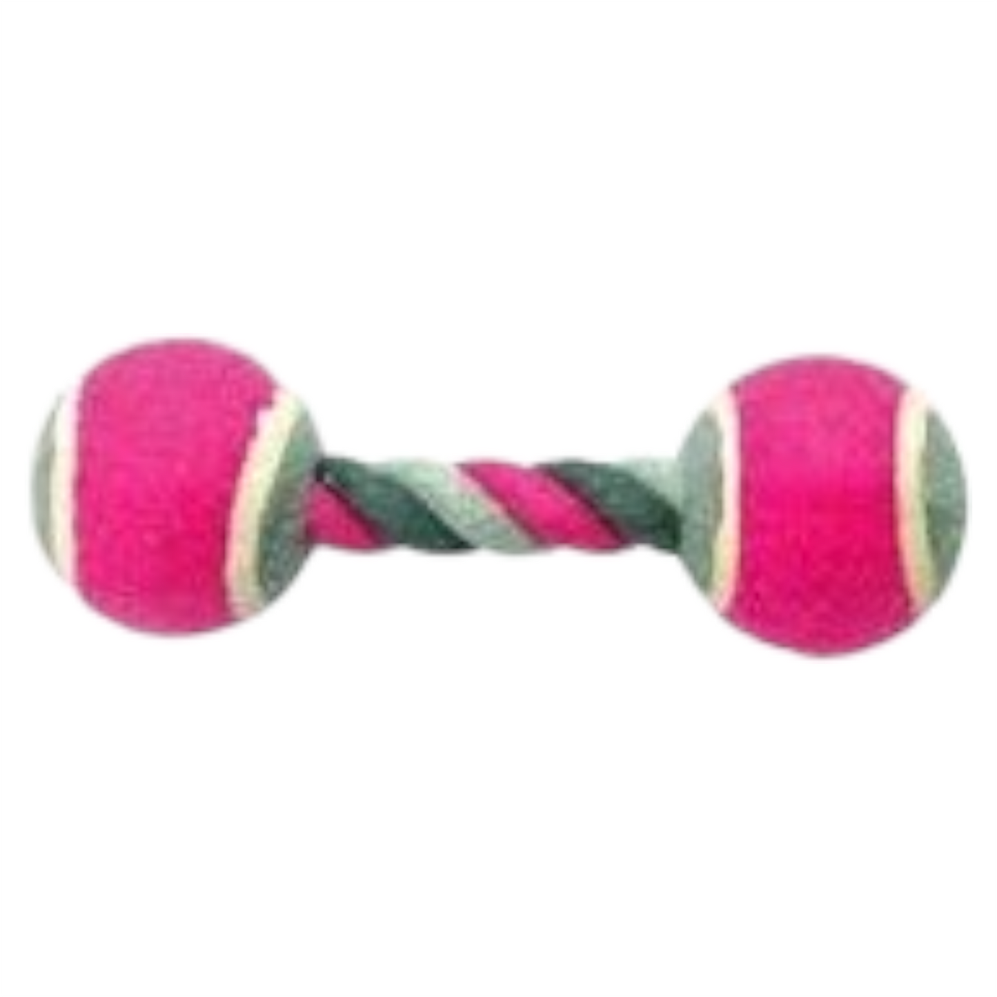 LEOPET Manubrio con Palle da tennis in corda