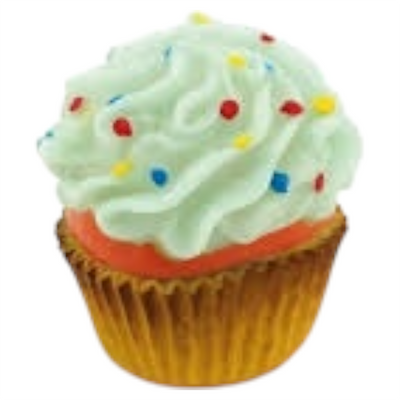 LEOPET Gioco Cupcake in Vinile 9 cm