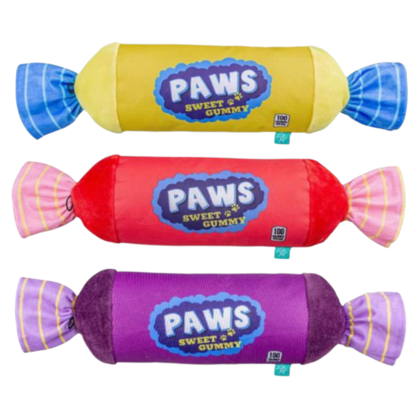 LEOPET Gioco Candy Squeak in Tessuto 38 cm