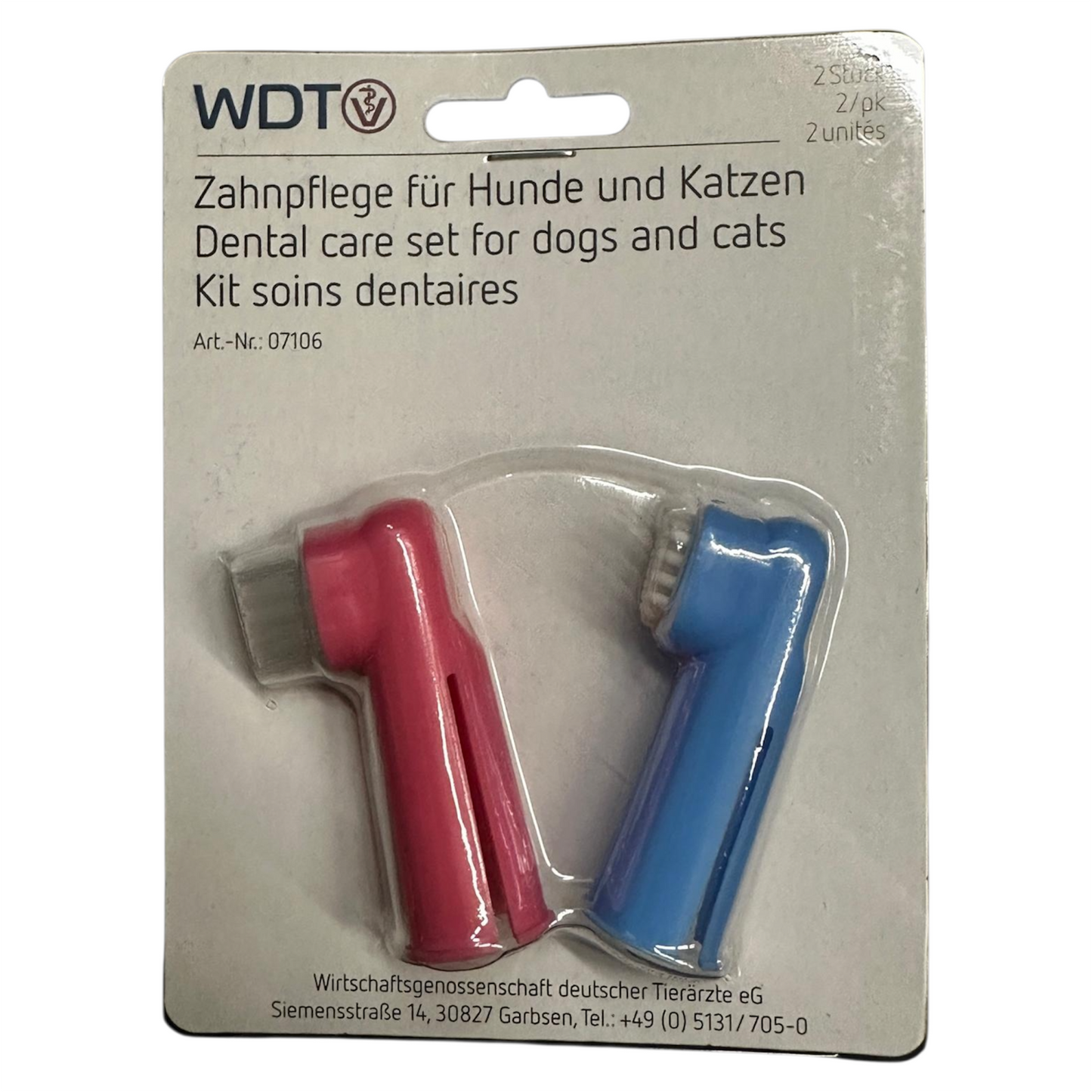 WDT Spazzolino da dito 2pz