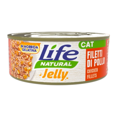 LIFE CAT Jelly Filetti di Pollo 70gr