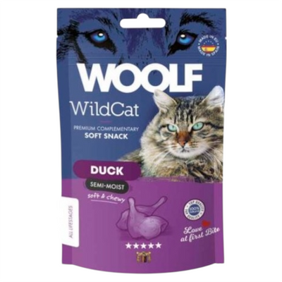 WOOLF Snack Gatto Soft Anatra 50gr