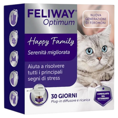 CEVA Gatto Feliway Optimum Diffusore + Flacone da 48 ml
