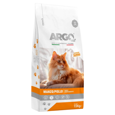 ARGO Gatto Mantenimento Pollo e Manzo 15kg