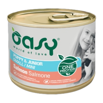 OASY One Cane Mini Puppy Salmone 200gr