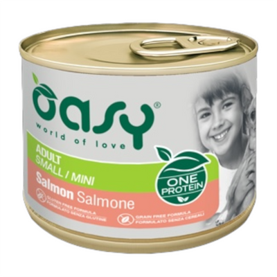 OASY One Cane Mini Adult Salmone 200gr