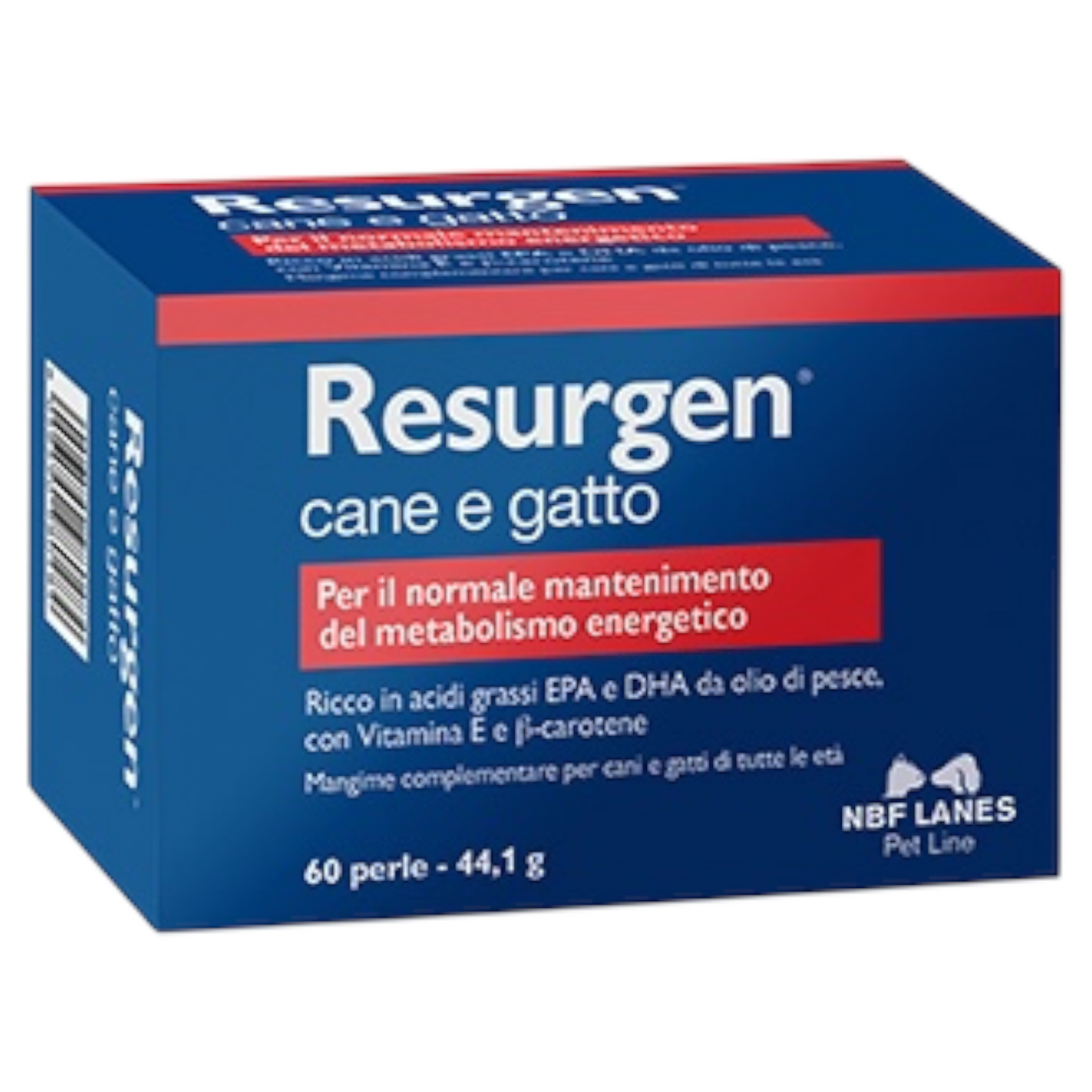 NBF LANES Resurgen Cane e Gatto 60 perle