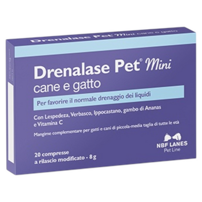 NBF LANES Drenalase Mini Cane e Gatto 20cpr