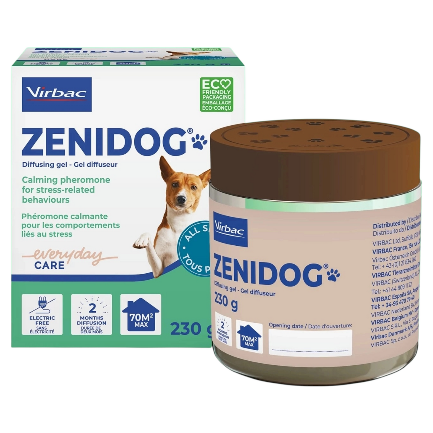 VIRBAC Zenidog Diffusore Feromoni in Gel Cane 230gr