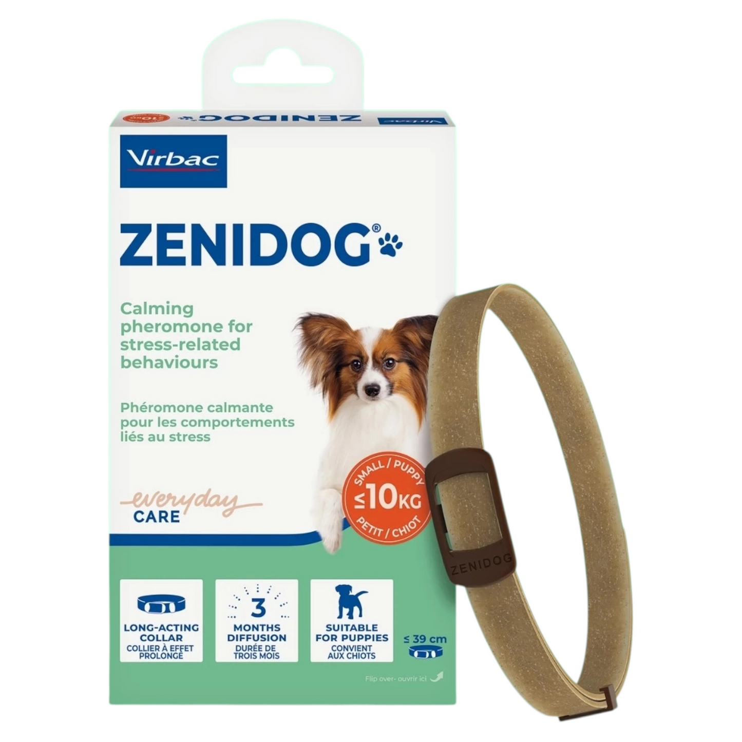 VIRBAC Collare Zenidog Feromoni per Cane S <39 cm