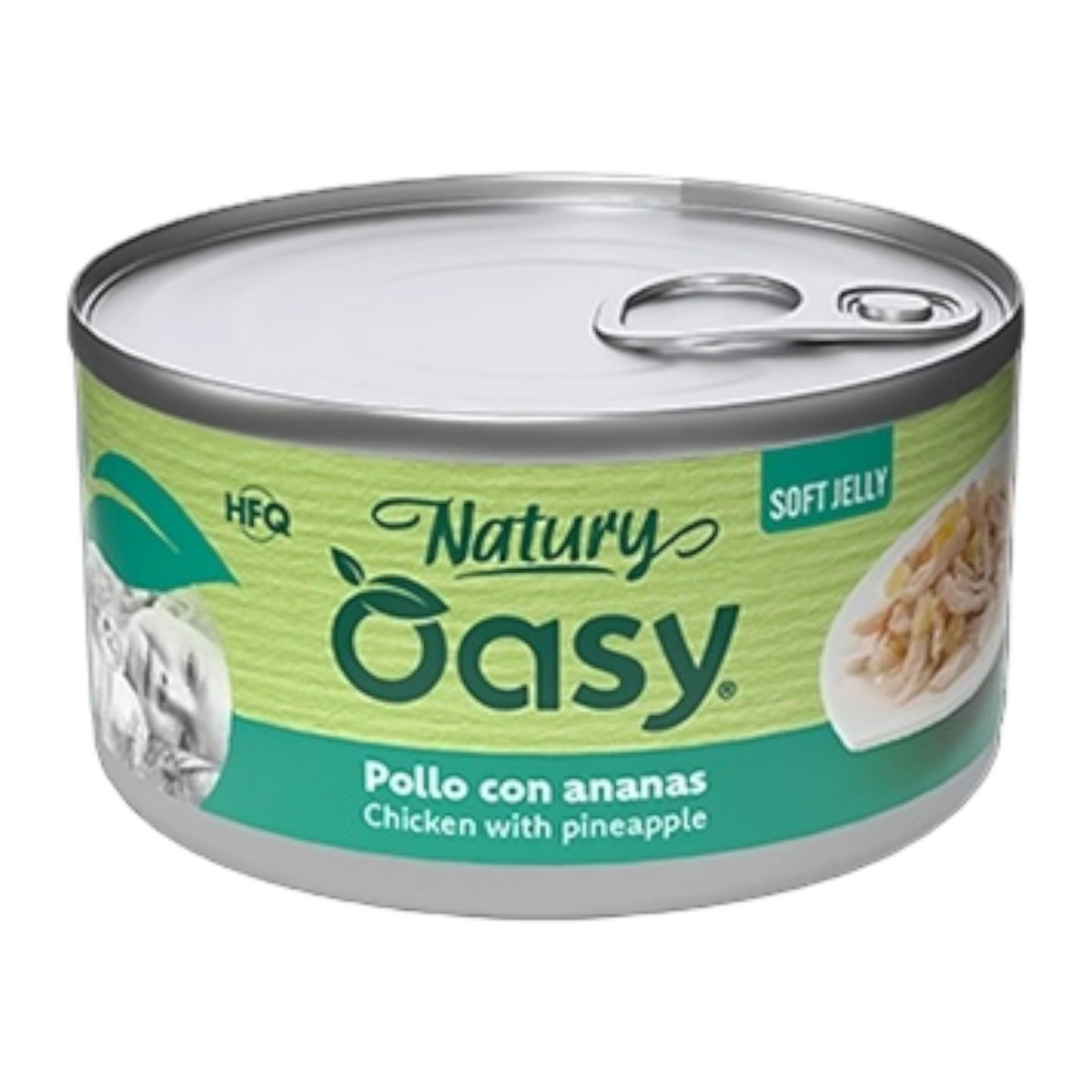 OASY Gatto Natury Jelly Pollo con Ananas 85gr