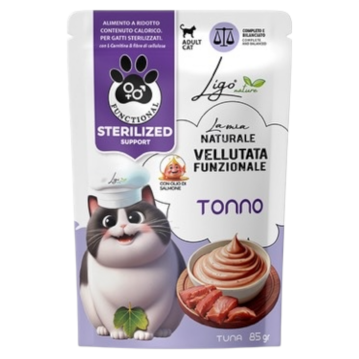 LIGO Vellutata Sterilised Support Tonno 85gr