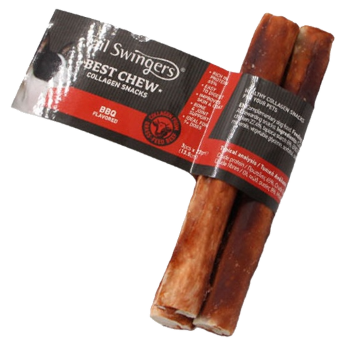 TAIL SWINGERS Sticks Collagene al Barbecue 3pz