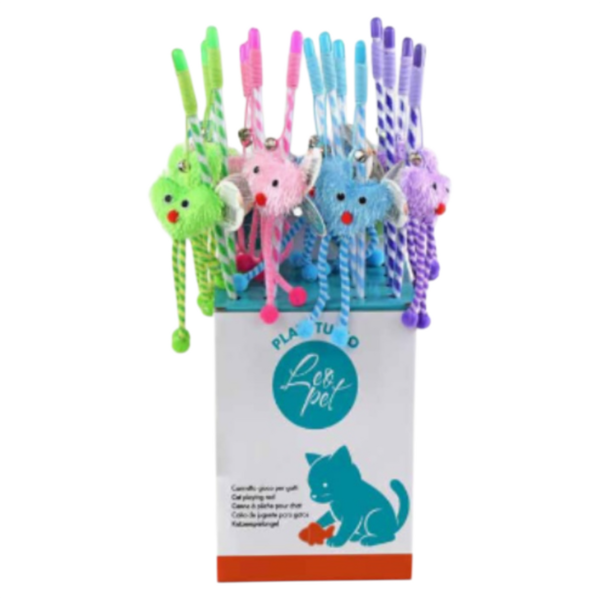 LEOPET Canna con Cuore in Peluche