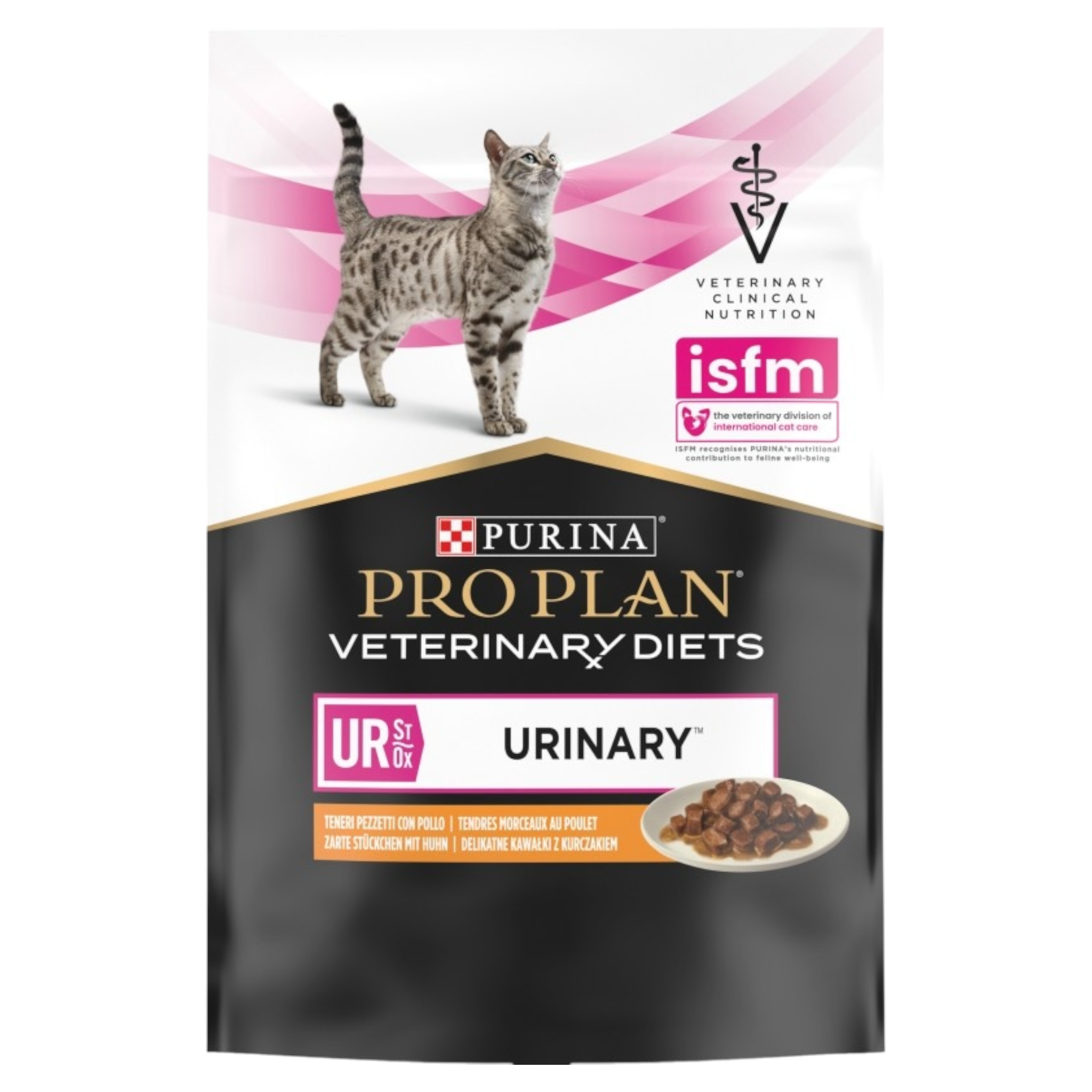 PURINA Veterinary Diets Gatto UR Urinary Pollo 85gr (Singola)