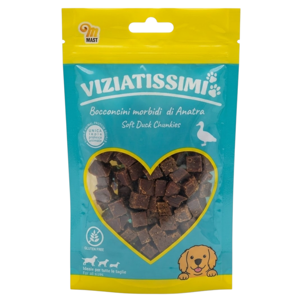 VIZIATISSIMI Snack Bocconcini di Anatra 80gr