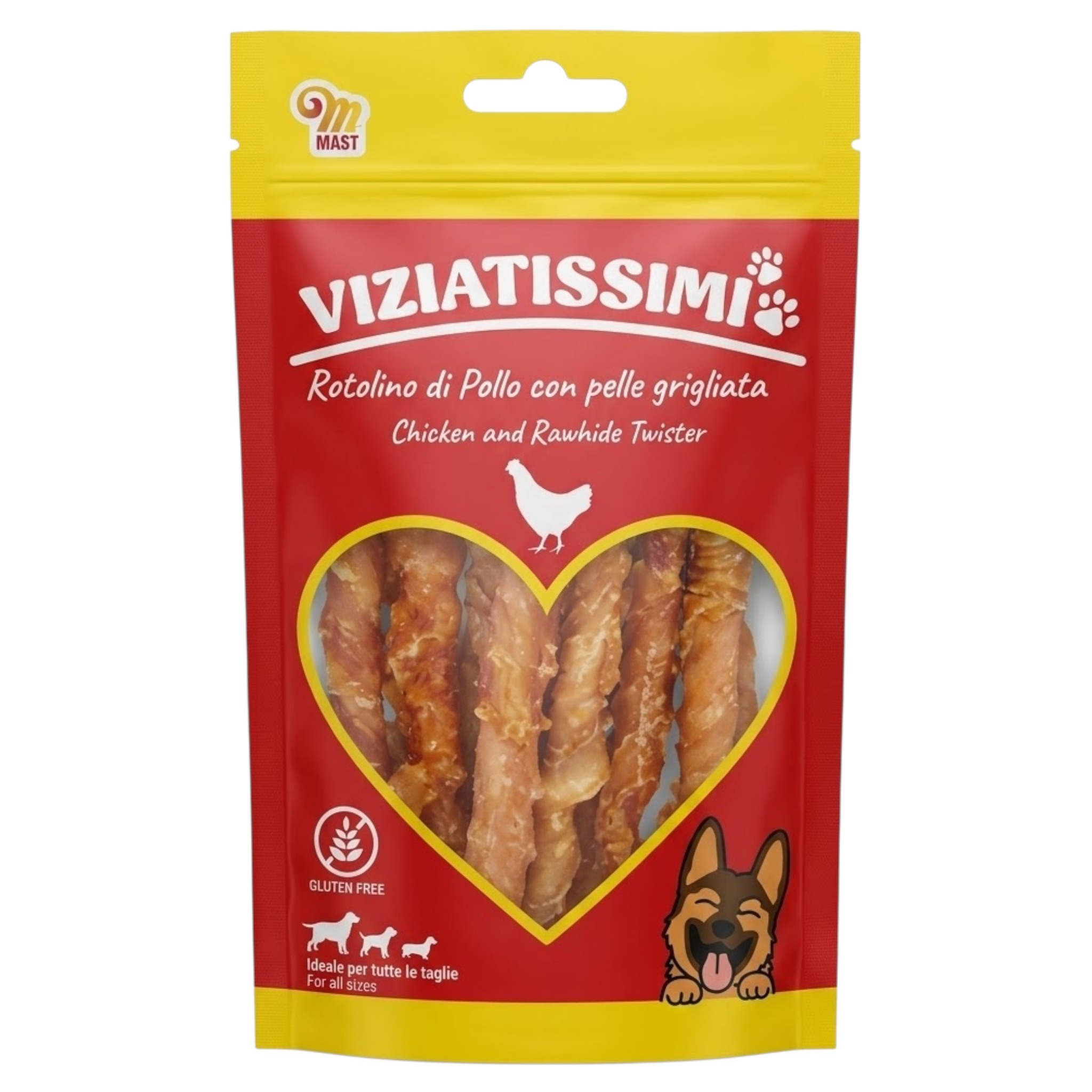 VIZIATISSIMI Snack Rotolino di Pollo Grigliato 80gr