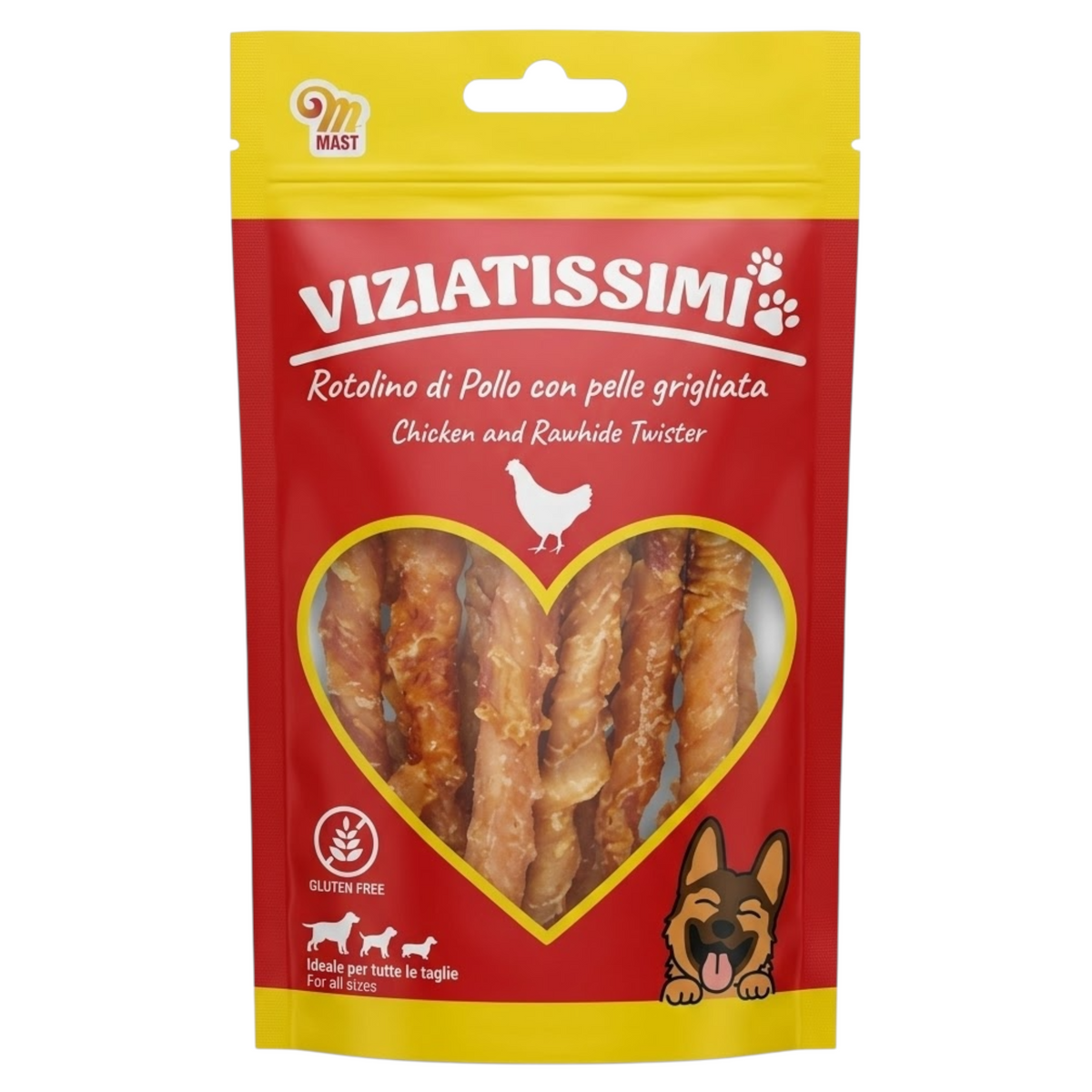 VIZIATISSIMI Snack Rotolino di Pollo Grigliato 80gr