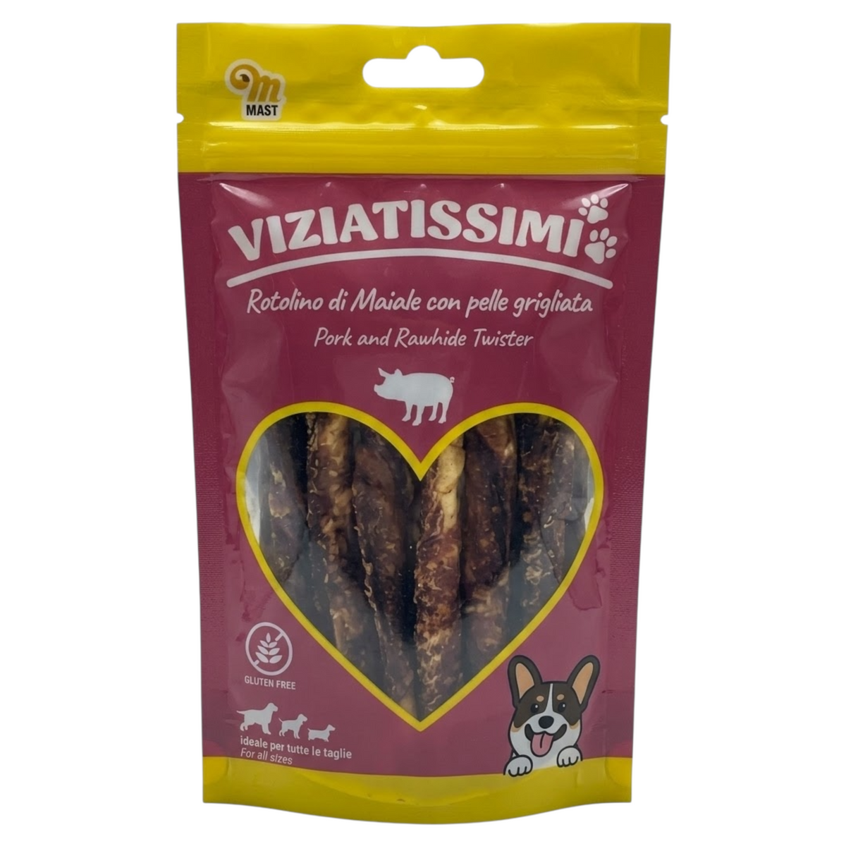 VIZIATISSIMI Snack Rotolino di Maiale Grigliato 80gr