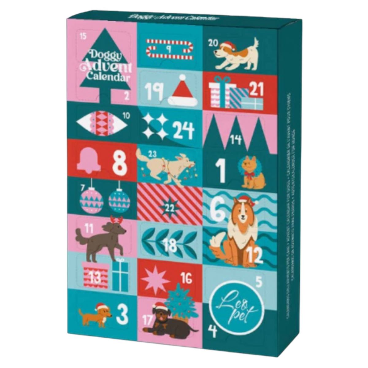 LEOPET Calendario dell'Avvento per Cani 120gr