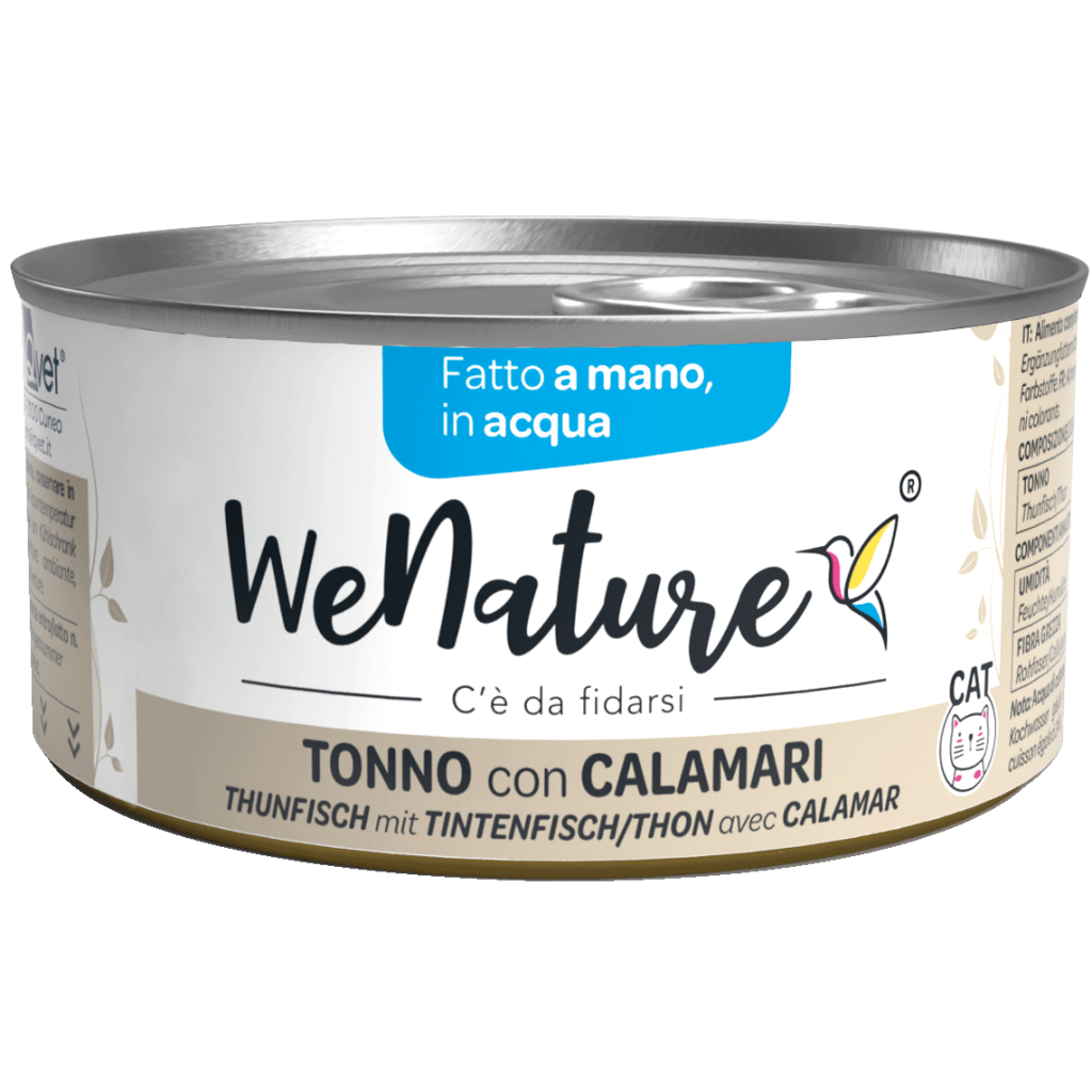 WENATURE Brodo Tonno con Calamari 85gr