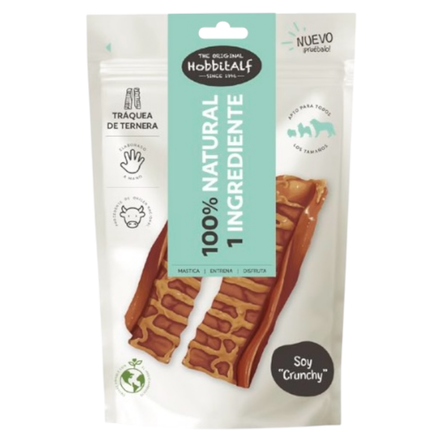 HOBBITALF Snack Trachea di Manzo 100gr