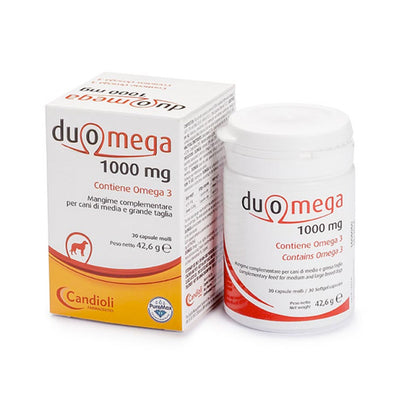 CANDIOLI Duomega Cane Barattolo 1000mg da 30 cpr