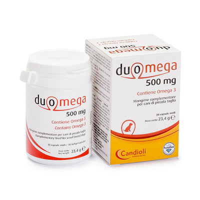 CANDIOLI Duomega Cane Barattolo 500mg da 30 cpr