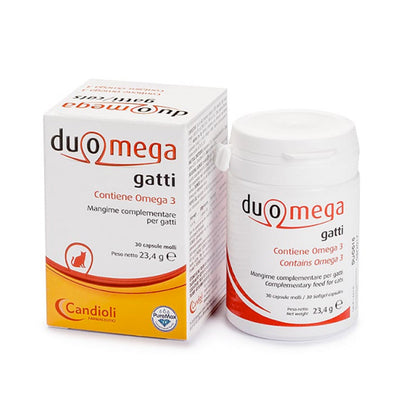 CANDIOLI Duomega Gatti Barattolo 500mg da 30 cpr