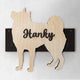 Shiba Inu - Porta guinzaglio e/o chiavi personalizzato con il nome del tuo cane