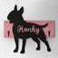 Bull Terrier - Porta guinzaglio e/o chiavi personalizzato con il nome del tuo cane