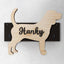 Beagle - Porta guinzaglio e/o chiavi personalizzato con il nome del tuo cane