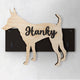Pinscher Nano - Porta guinzaglio e/o chiavi personalizzato con il nome del tuo cane