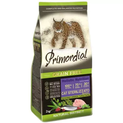 PRIMORDIAL Cat Tacchino e Aringa Sterilizzato 2Kg