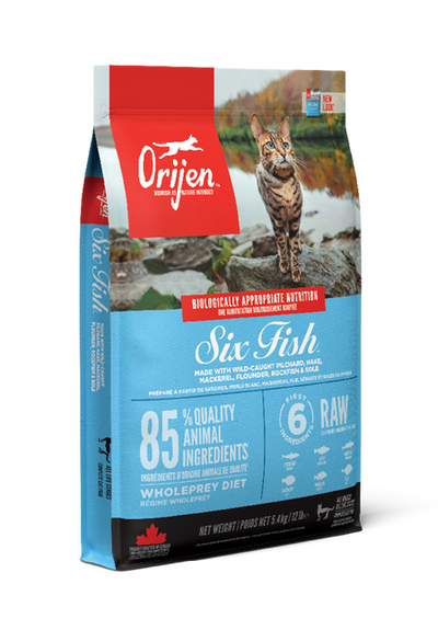 ORIJEN Gatto Six Fish 5,4Kg
